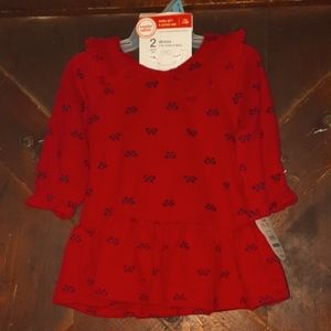 🍀3/15 🆕️ Baby Holiday Valentine's 2 Piece set Girl Dress